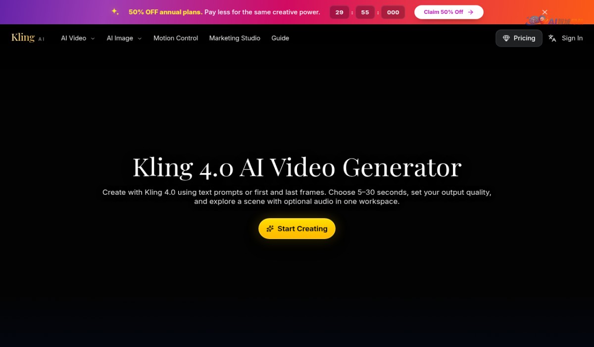 Kling 4.0截图