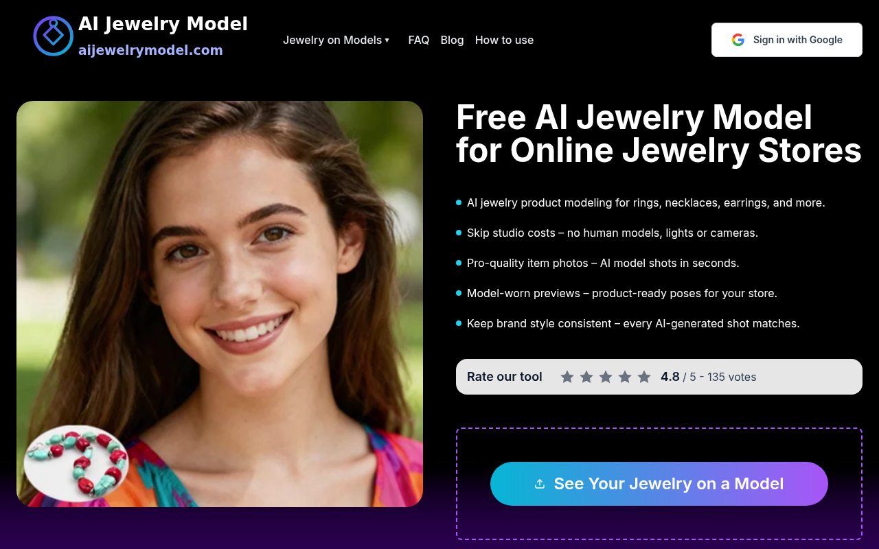 Jewelry AI Model截图