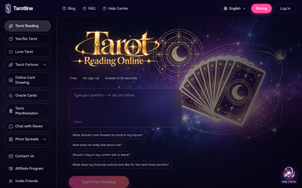 Tarotline Ai截图