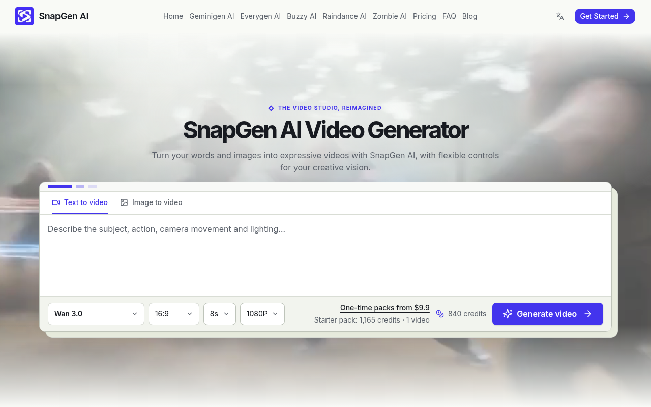 SnapGen AI截图