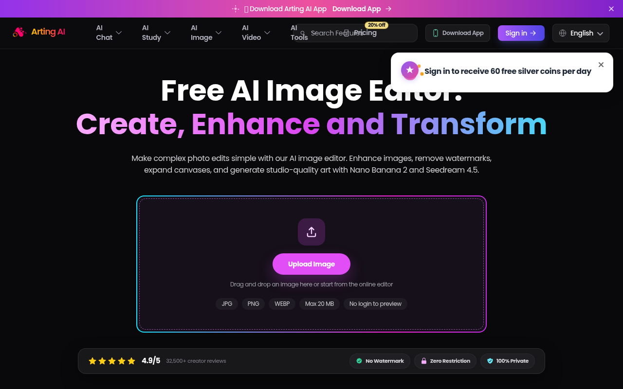 AI Image Editor截图