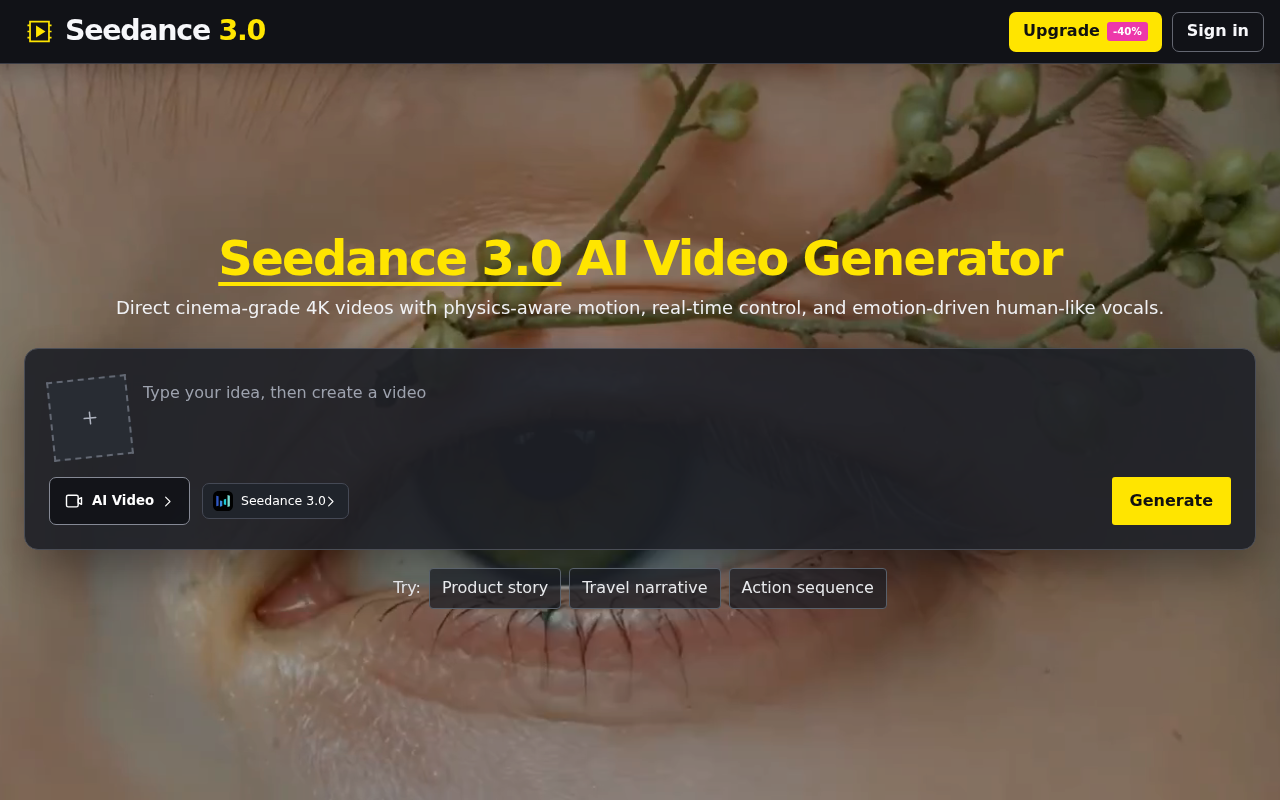 Seedance 3.0截图