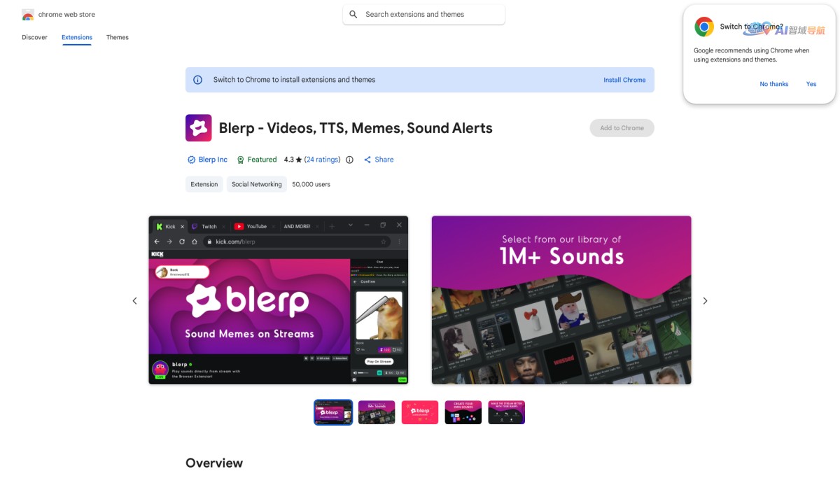 Blerp Sound Memes. AI TTS Voices Emotes GIFS截图