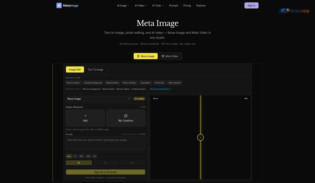 Meta Image截图
