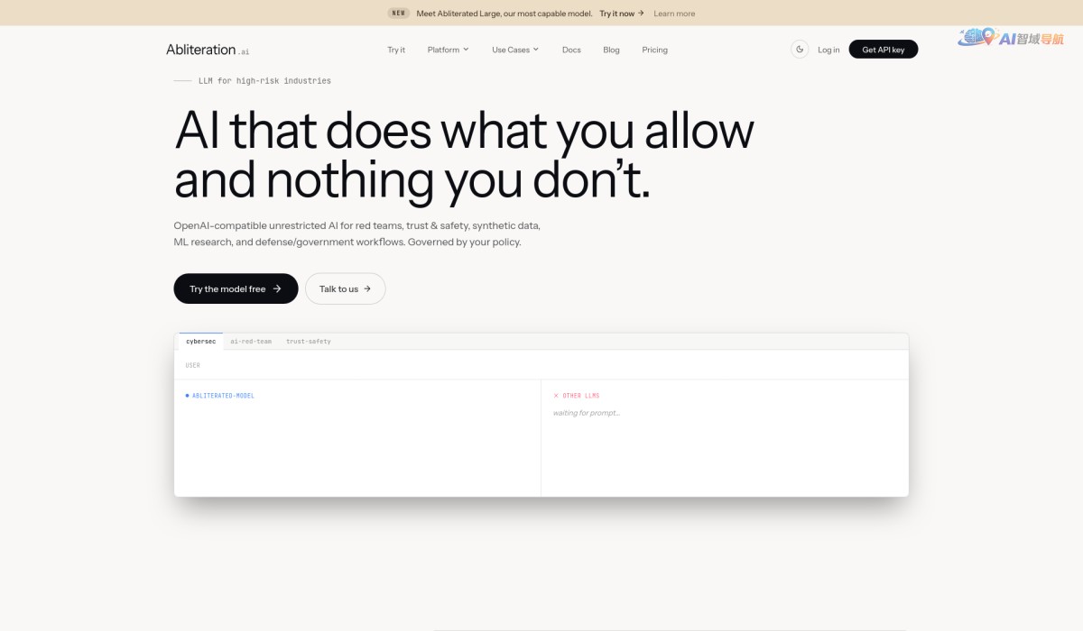 Abliteration.ai截图
