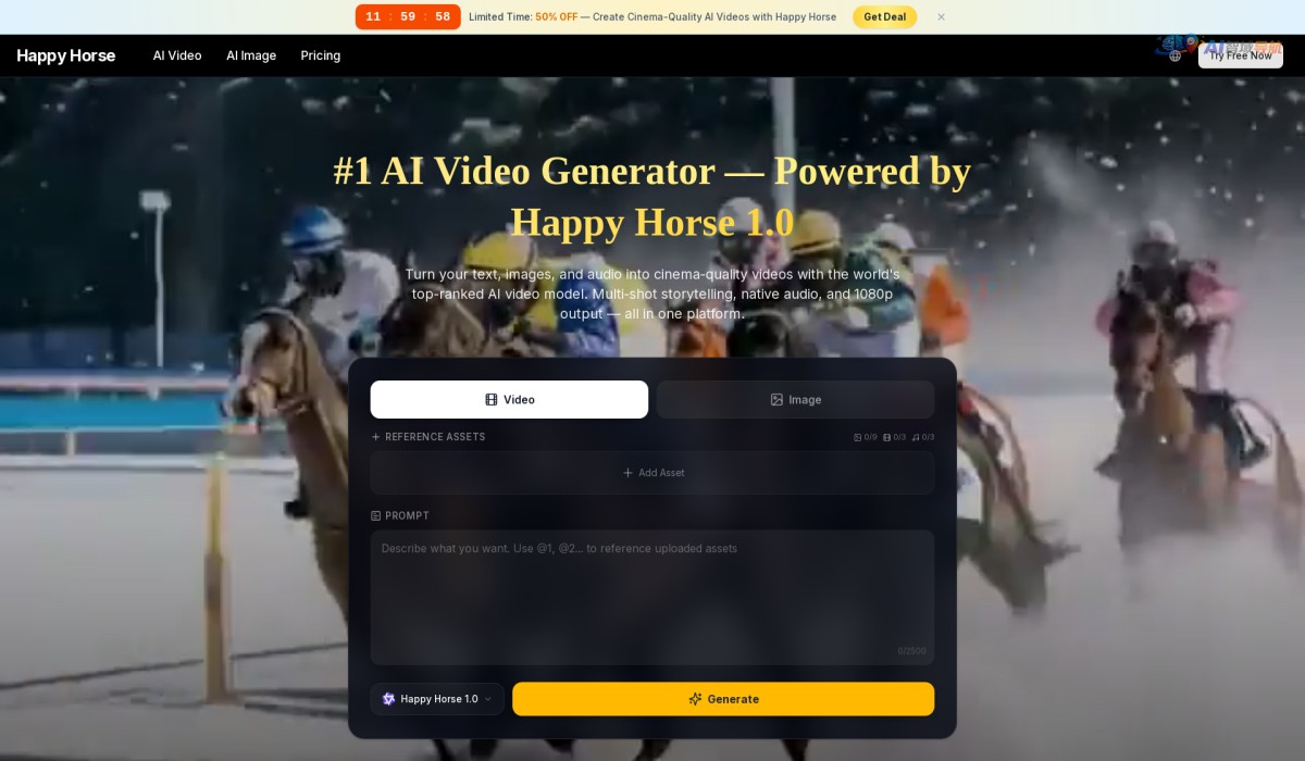 HappHorse AI Video截图