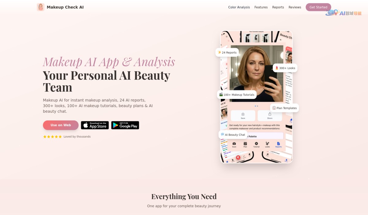 Makeup Check AI截图