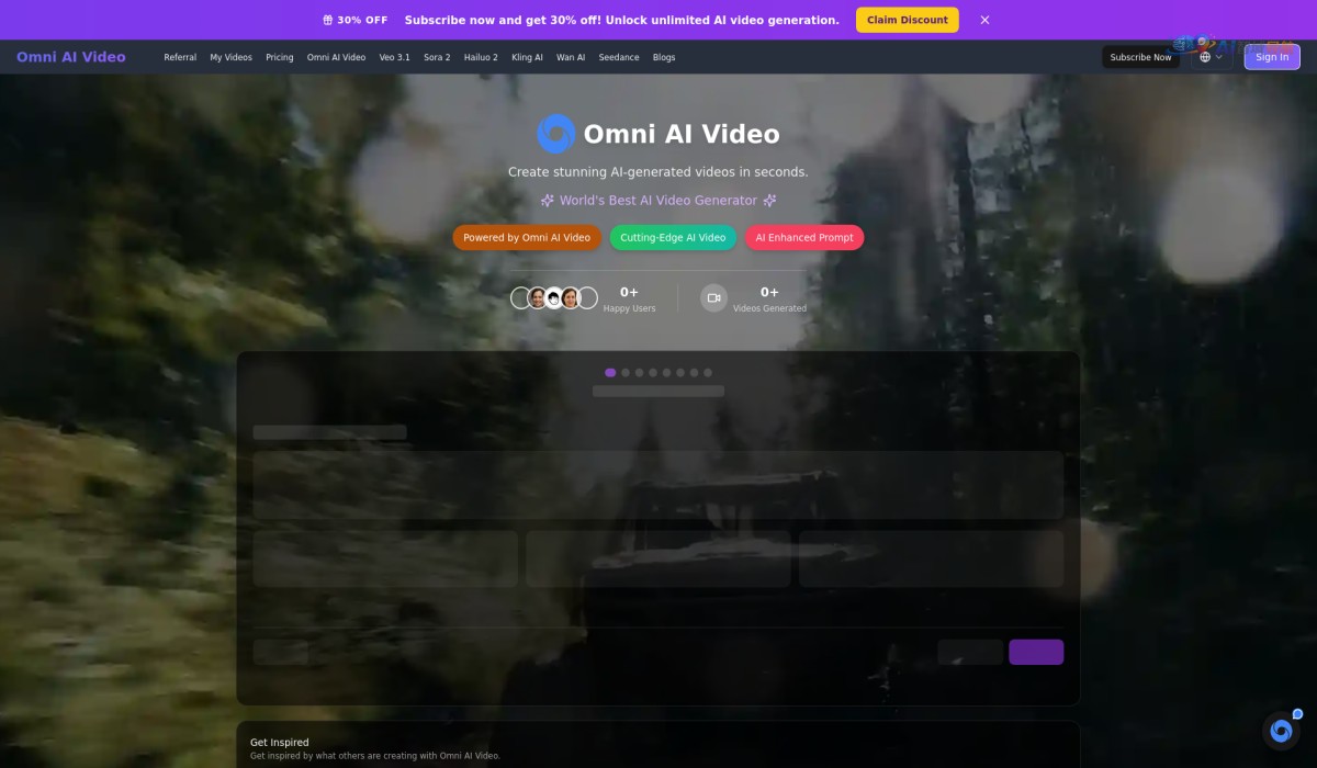 Omni AI Video截图
