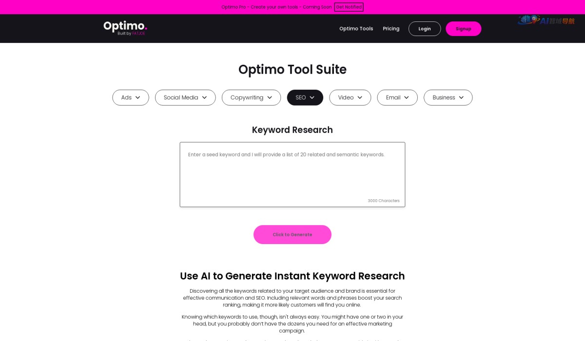 Keyword Research截图