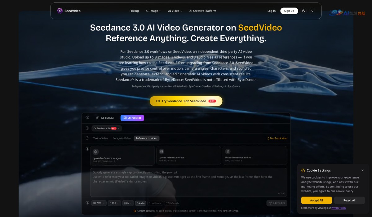 SeedVideo AI截图