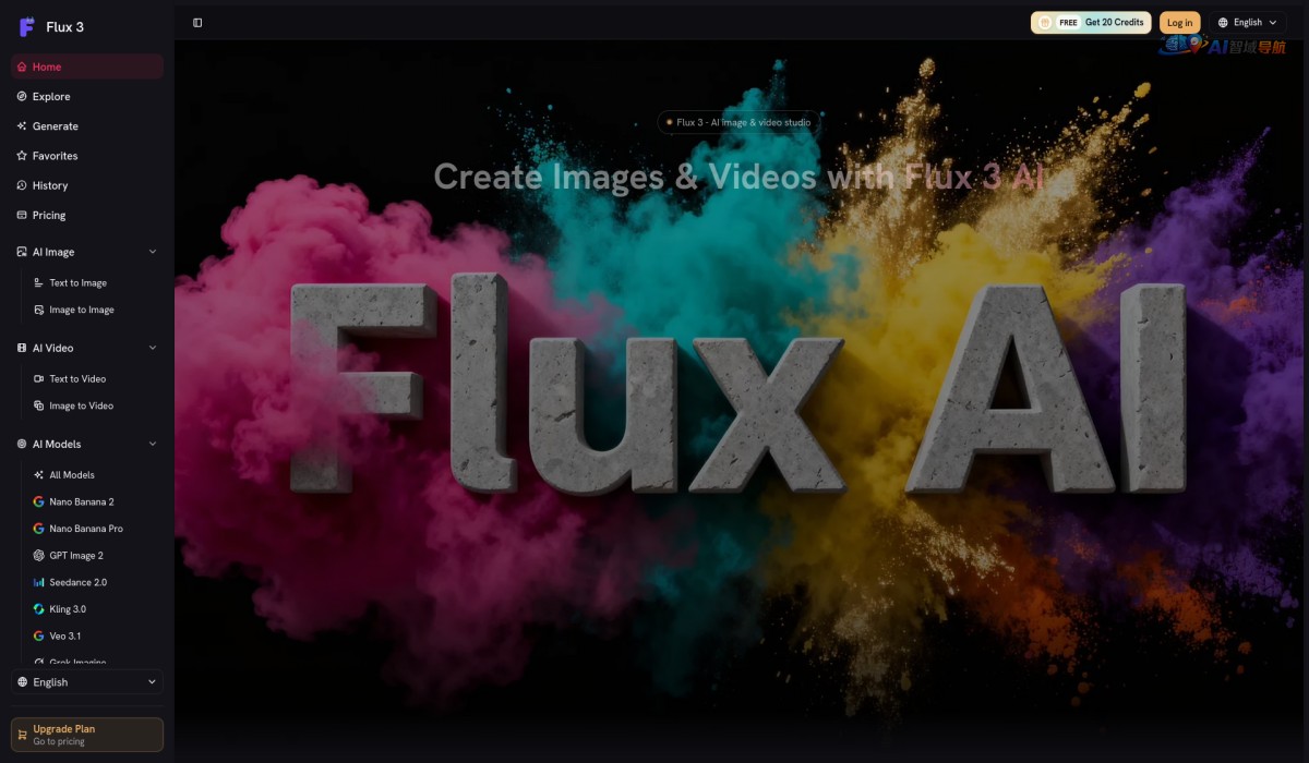 Flux 3 AI截图