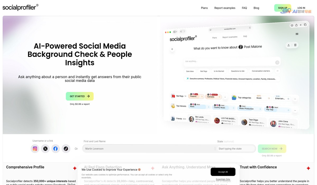 Socialprofiler截图