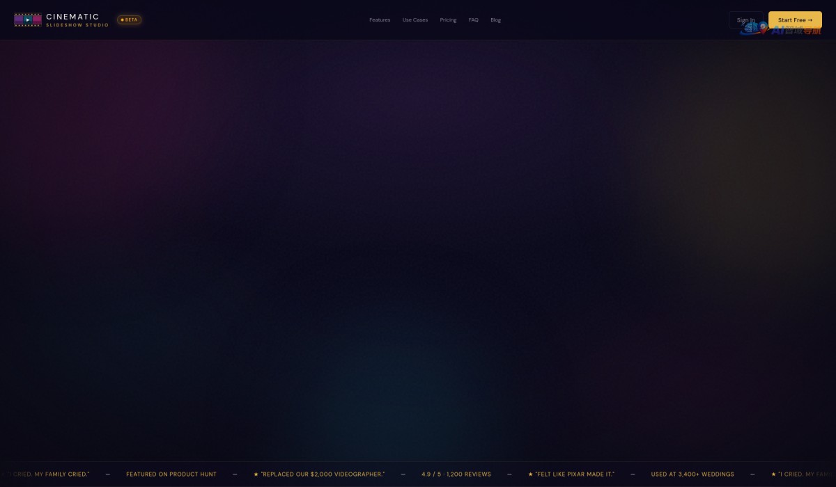 Cinematic Slideshow Studio截图