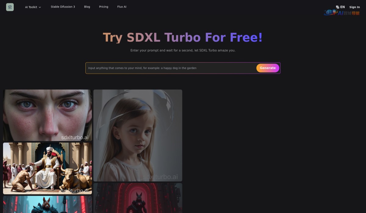 SDXL Turbo截图