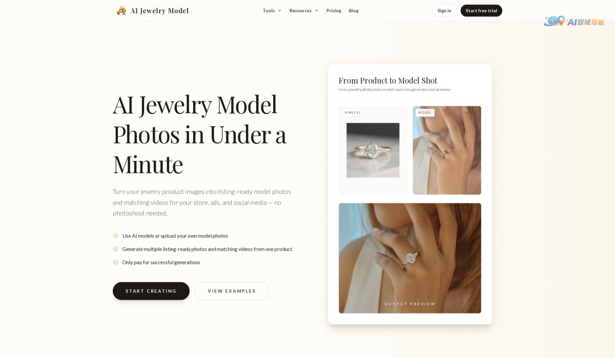 AI Jewelry Model截图