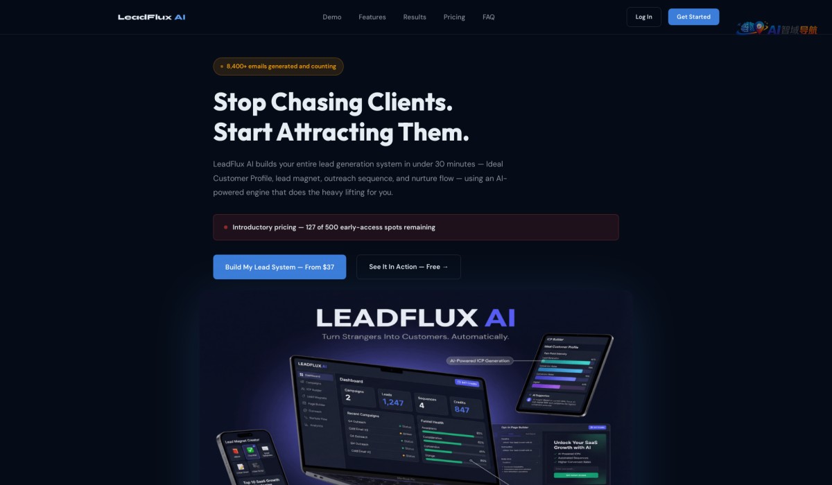 LeadFlux AI截图
