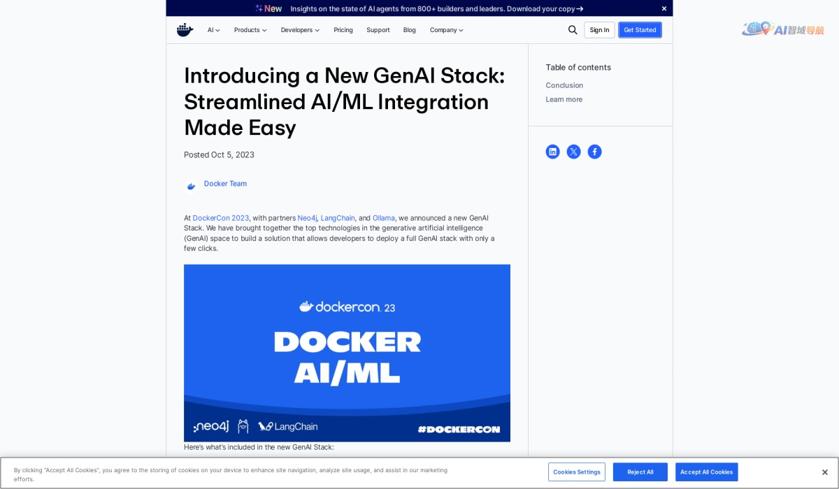 Docker GenAI Stack截图