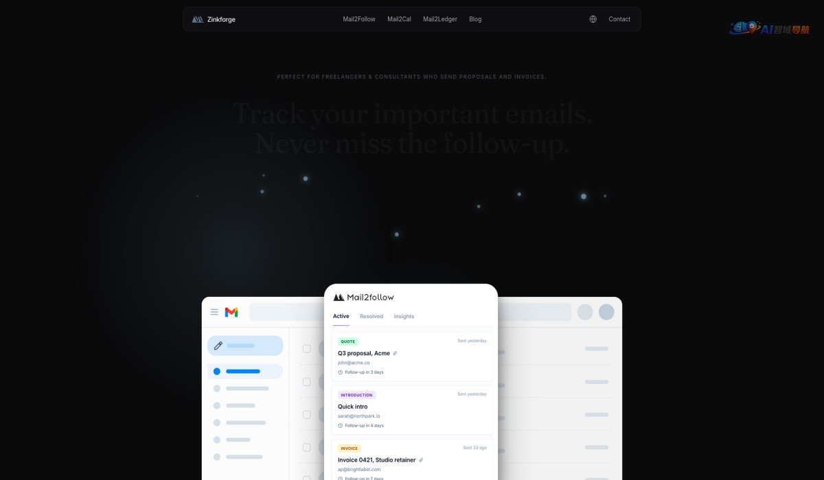 Mail2Follow截图