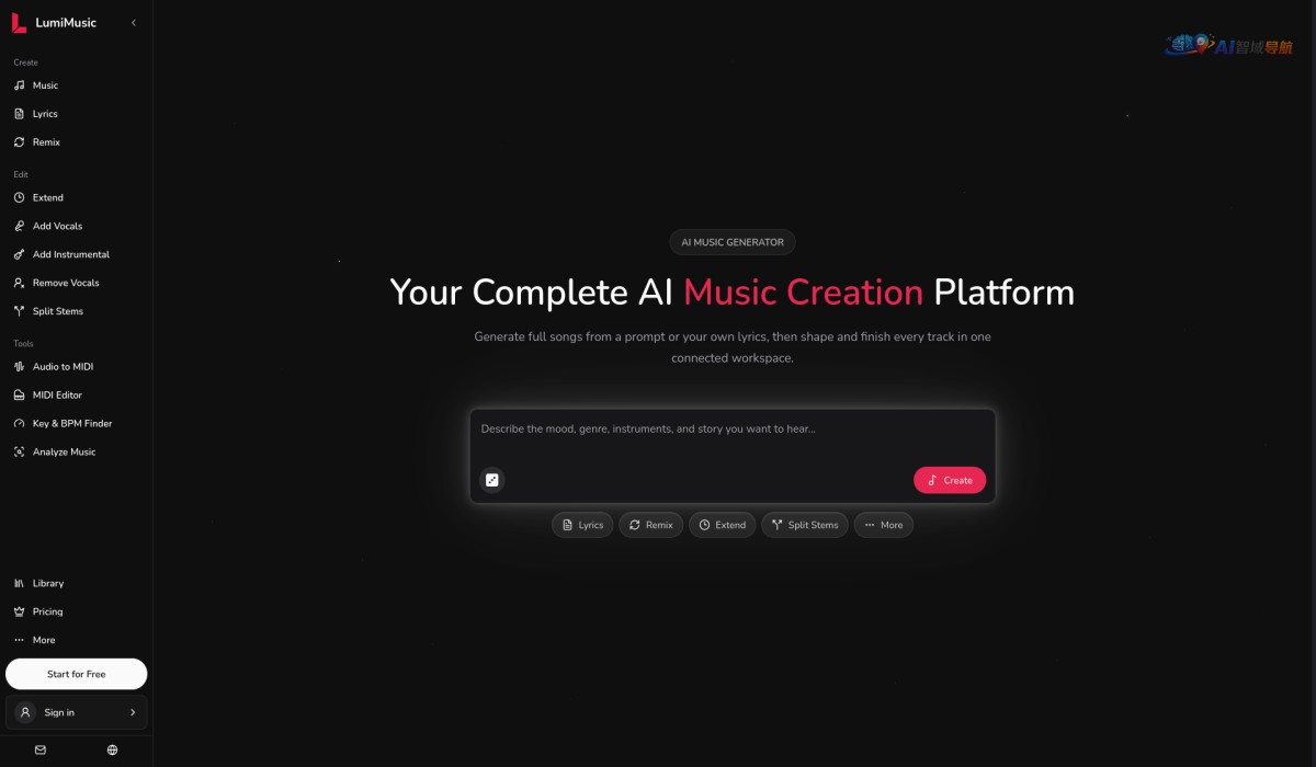LumiMusic截图