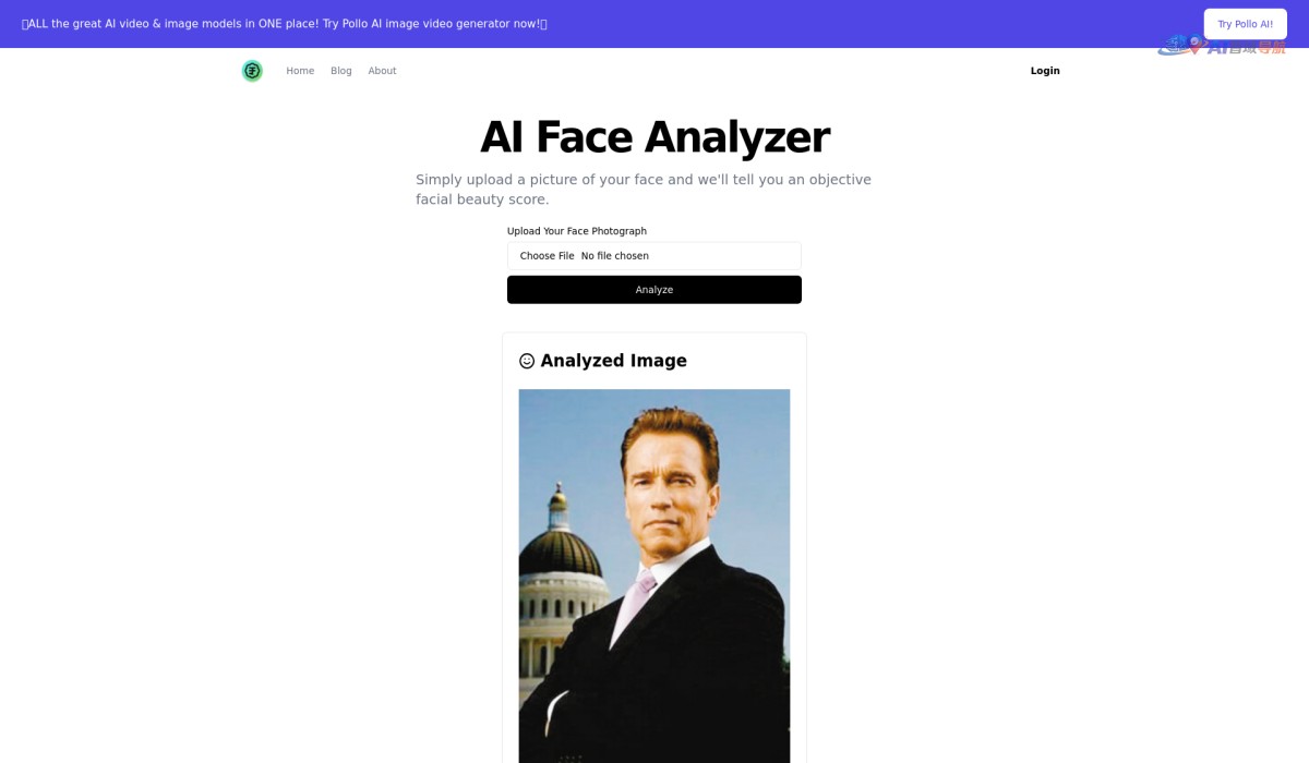 AI Face Analyzer截图