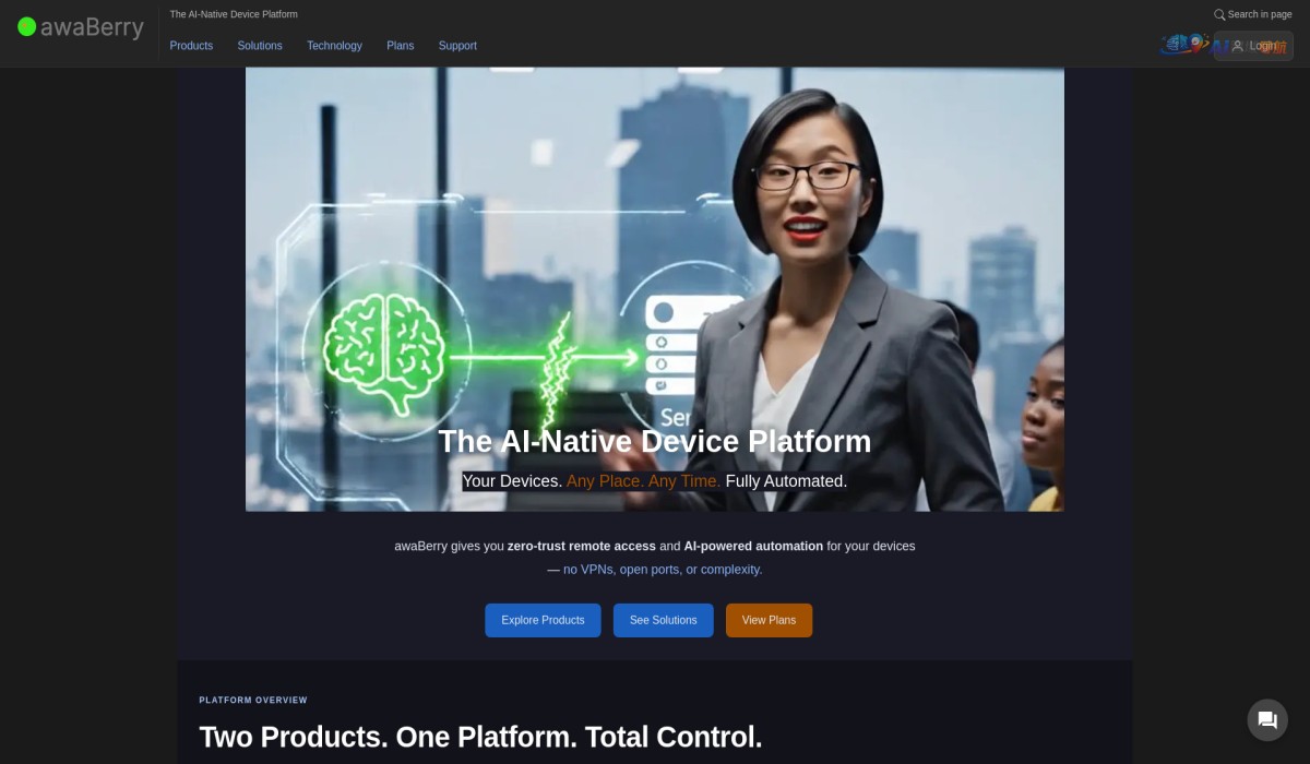 awaBerry - The AI-Native Device Platform截图