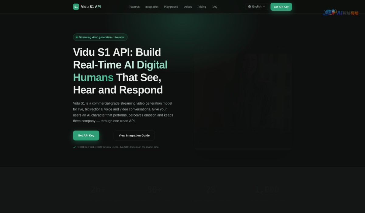 ViduS1 API截图