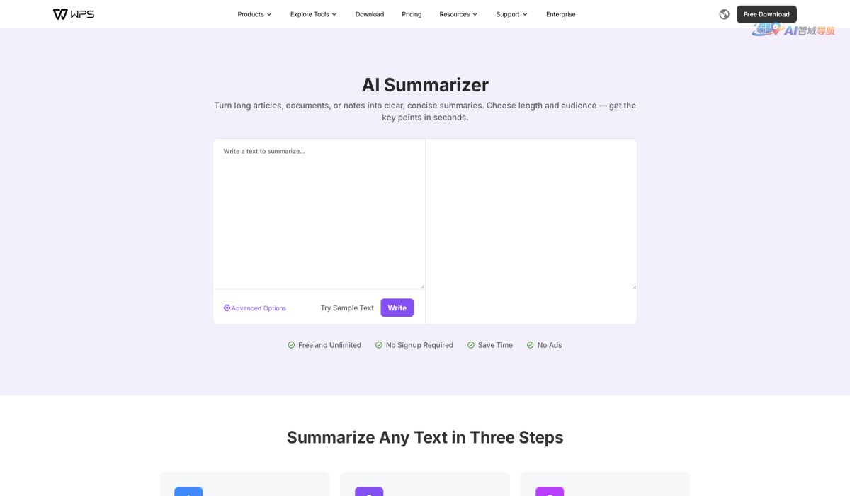 AI Summarizer截图