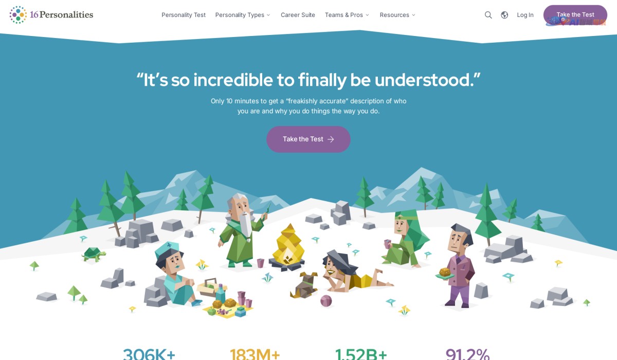 MBTI-人格测试截图