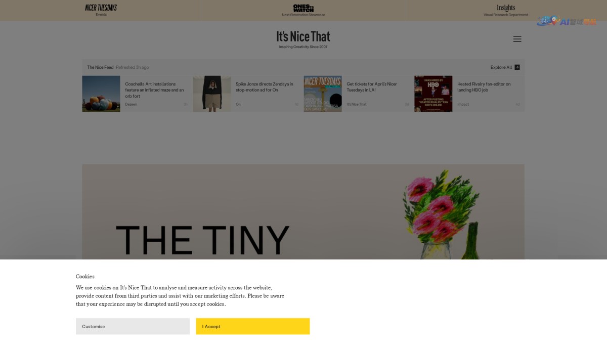 It's Nice That截图