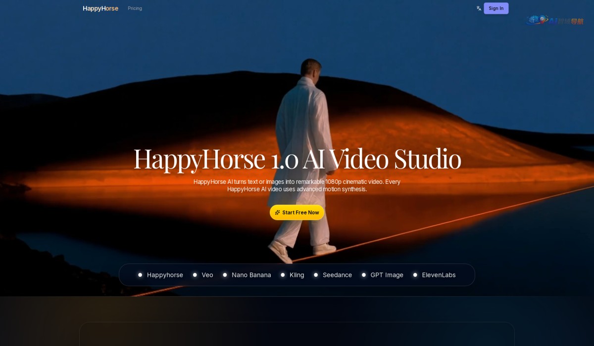 HappyHorse 1.0 AI截图