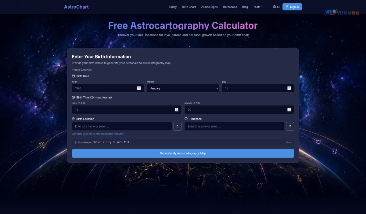 AstroChart截图
