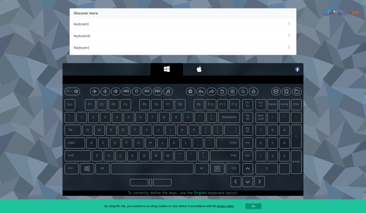 Key-Test键盘在线测试截图