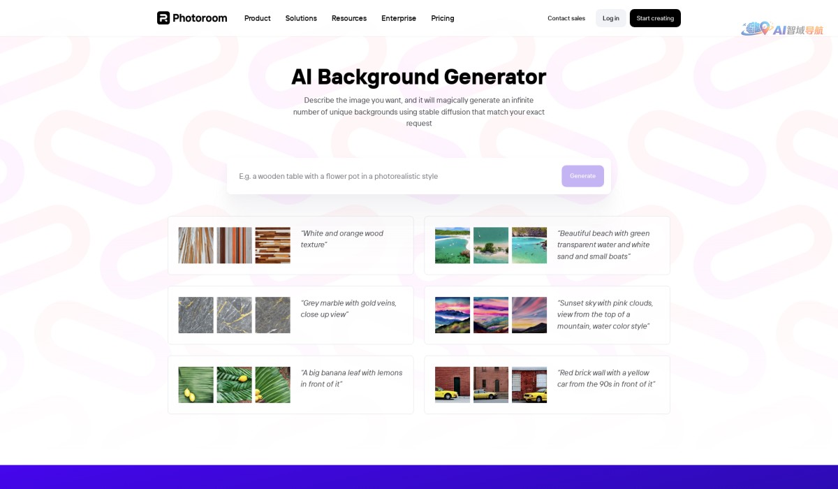 AI Background Generator by PhotoRoom截图