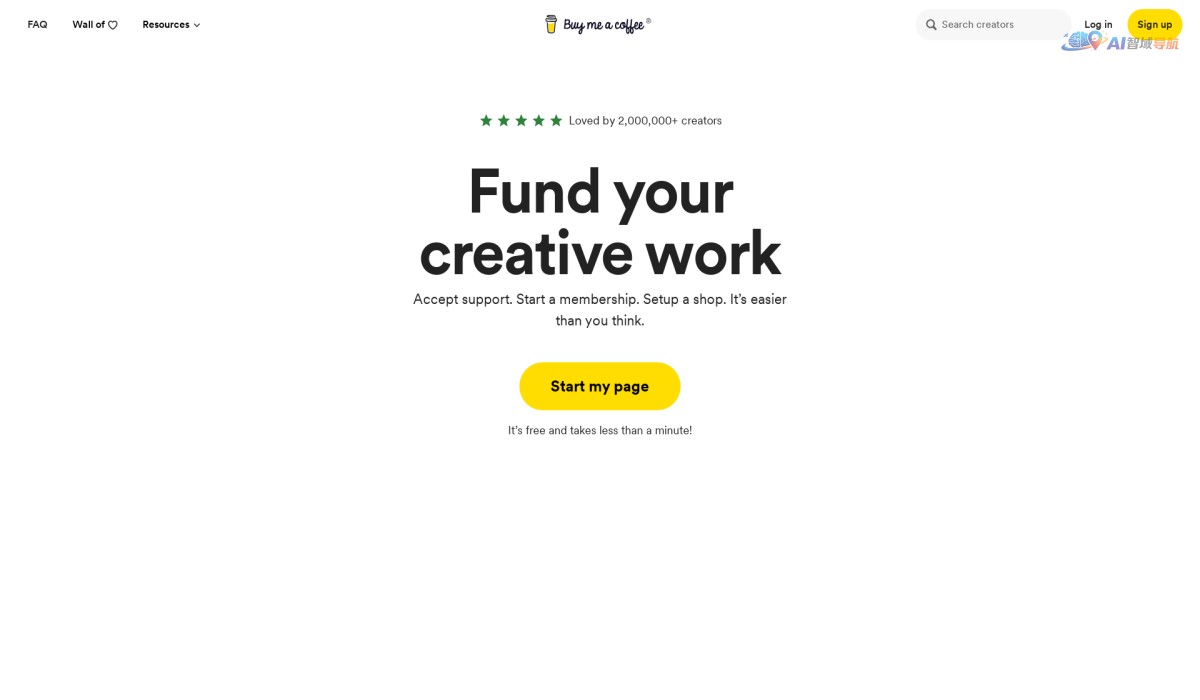 Buy Me a Coffee截图