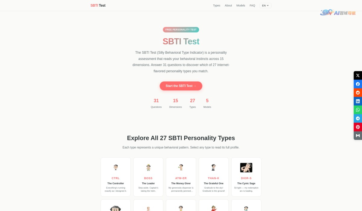 SBTI Test截图