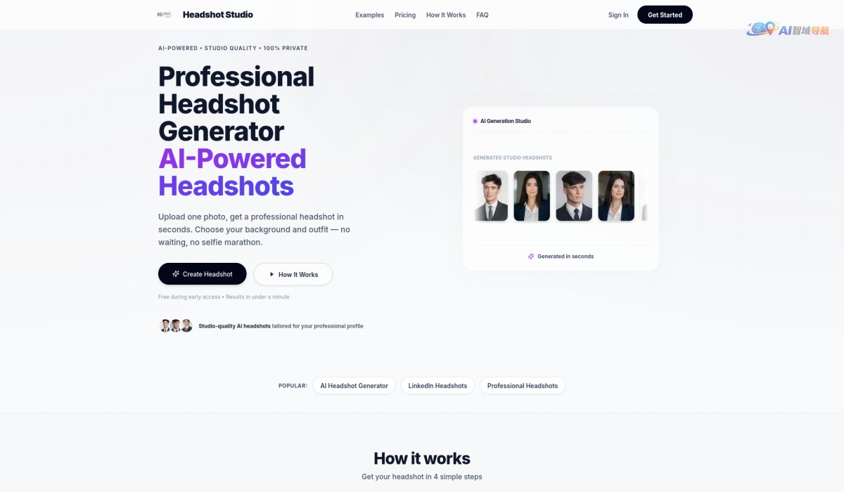 Professional Headshot Generator