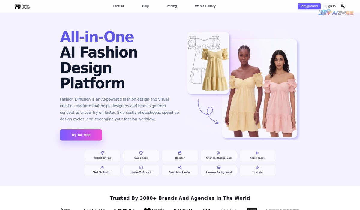 Fashion Diffusion AI截图
