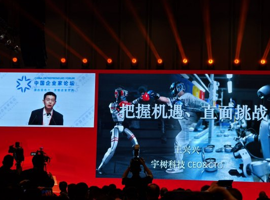 机器人自由出招对打，宇树王兴兴预计未来六个月左右落地