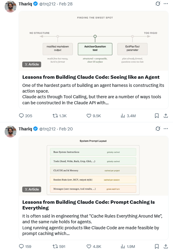构建Claude Code的经验教训：从智能体的视角观察