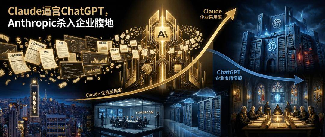 OpenAI惨遭反超，Anthropic狂吞70%新客户，Claude已开启「灵魂校准」