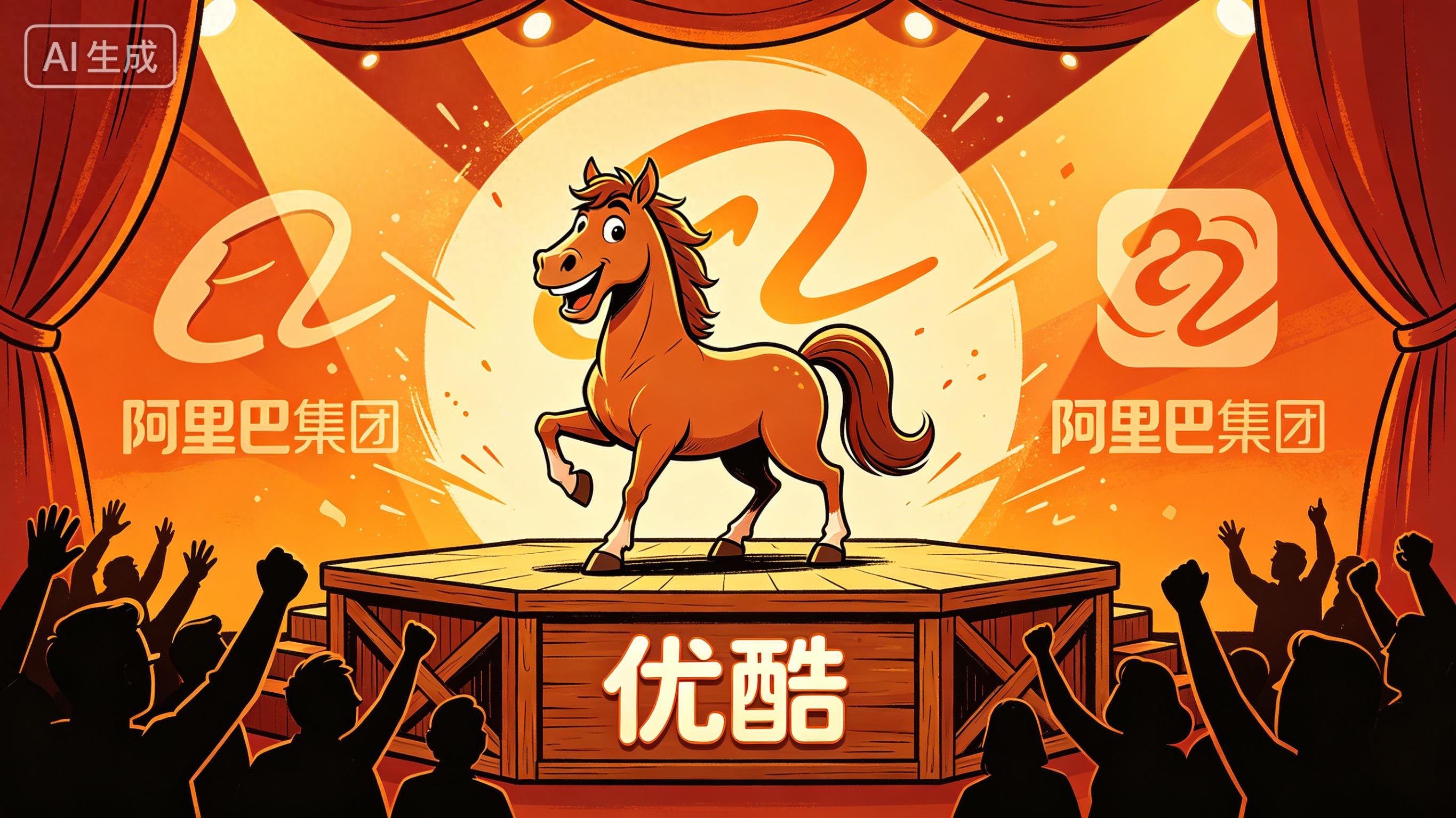 快乐马这出“大戏”，阿里需要优酷“搭台子”