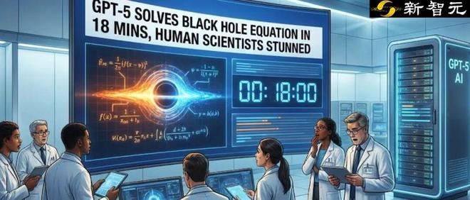科学家要失业了？GPT-5仅用18分钟解出黑洞方程，效率碾压人类数月
