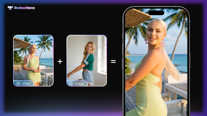 跟美图RoboNeo说句话，AI帮你复刻爆款