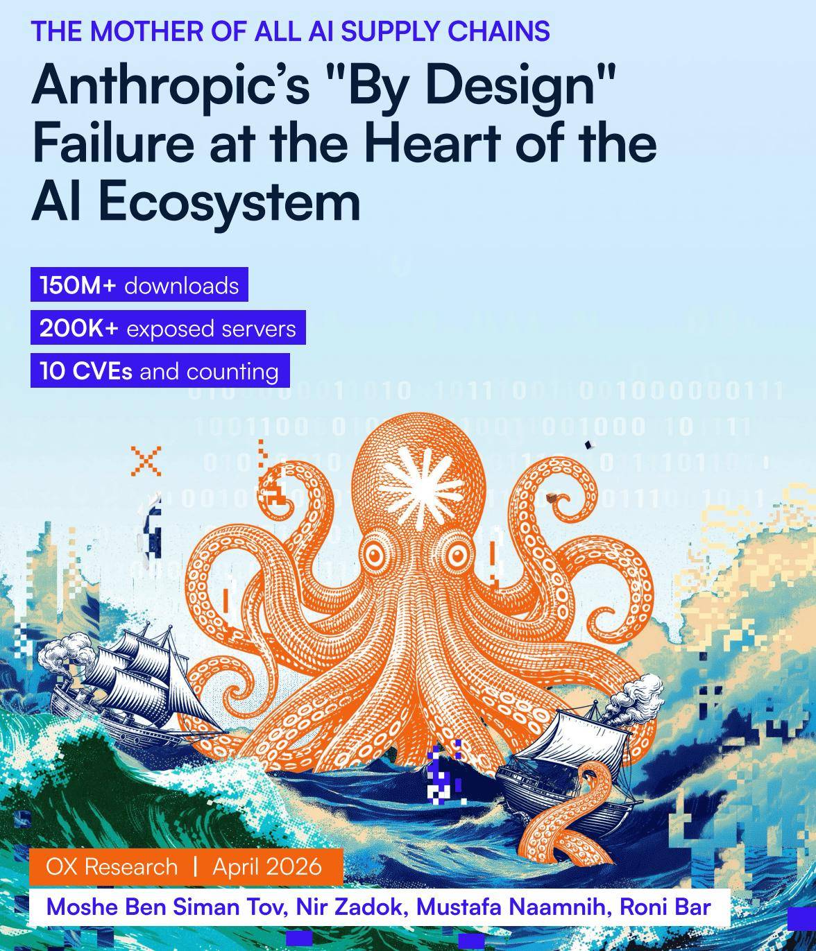 AI 圈地震：MCP 设计缺陷影响超 20 万台服务器，波及 Cursor、Claude Code 等工具