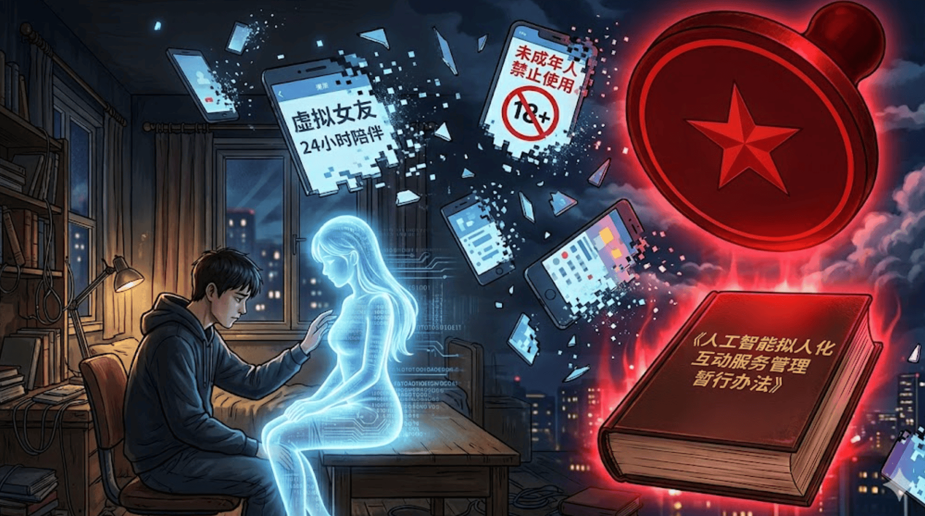 AI伴侣的“成人礼”：监管重锤落下，谁是真正的行业幸存者？