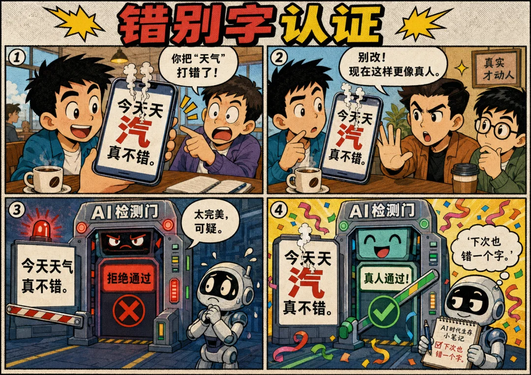 错别字,咋就成了 AI 时代的活人感