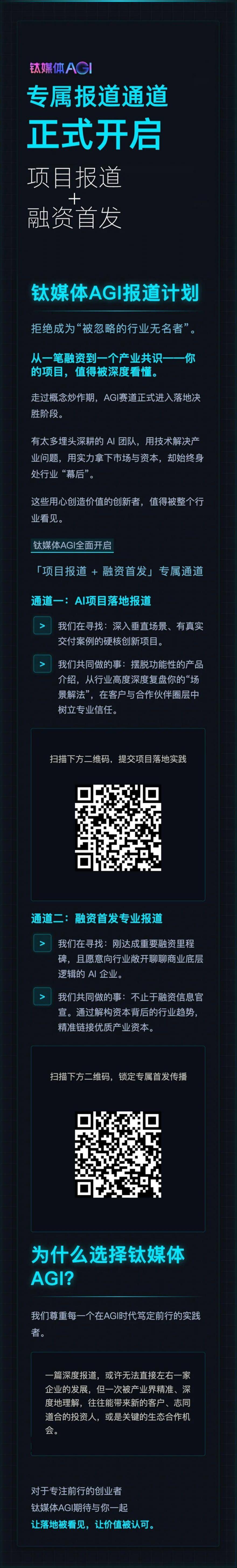 钛媒体AGI开启专属报道通道：让 AI 落地价值被看见