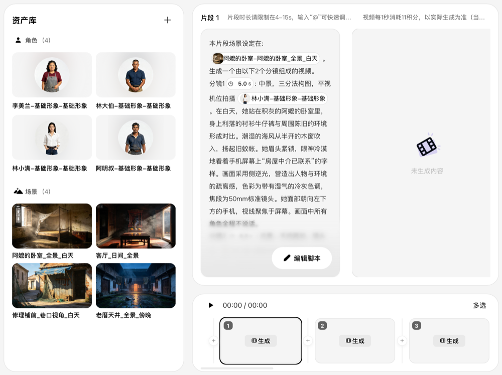 我花200元，制作了一部AI版的《给阿嬷的情书》