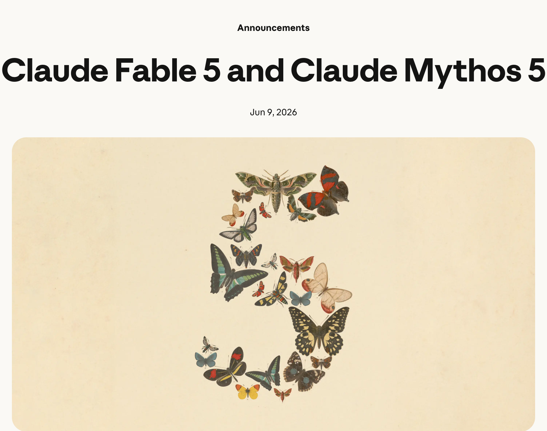 Claude深夜炸场，放出史上最强“危险级”模型Fable 5，价格逆天