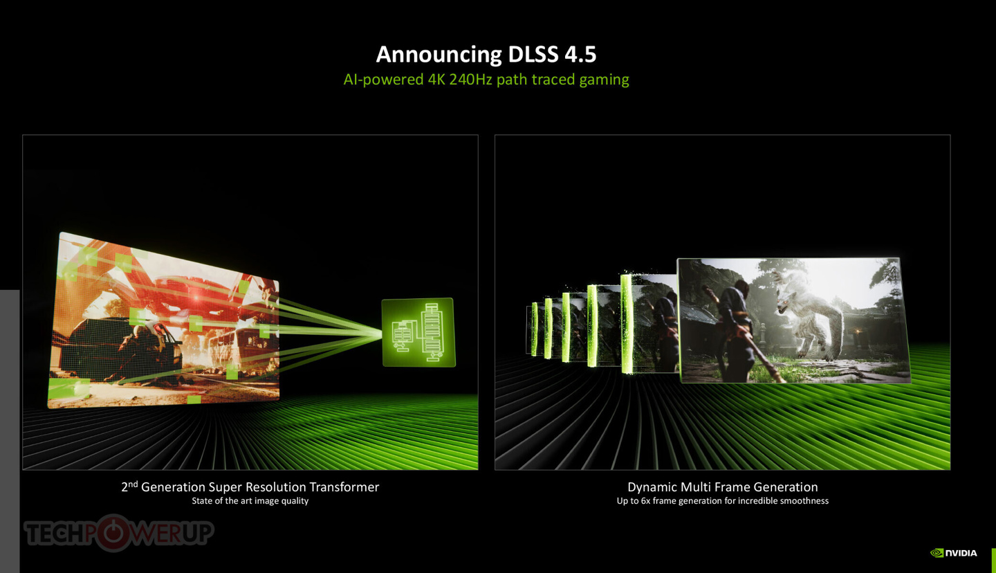 英伟达发布 DLSS 4.5 光线重建技术:支持全部 RTX 显卡,8 月推出